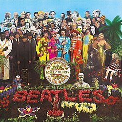 Sgt Pepper's album cover